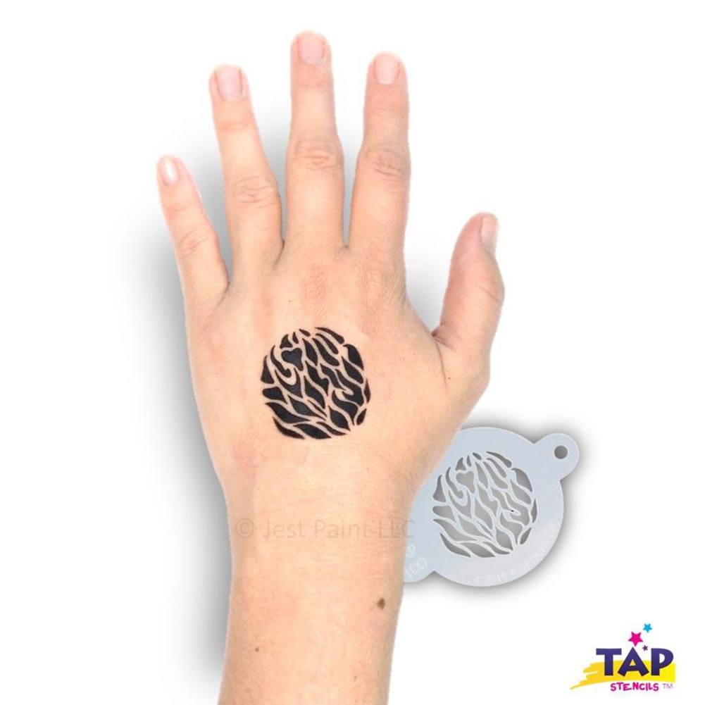 TAP Face Painting Stencil - Wild Animal Pattern (100)