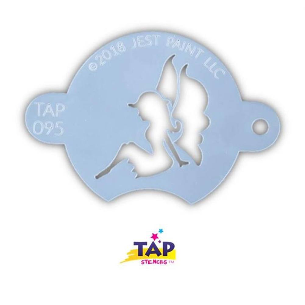 TAP Face Painting Stencil - Sitting Sweet Fairy (095)