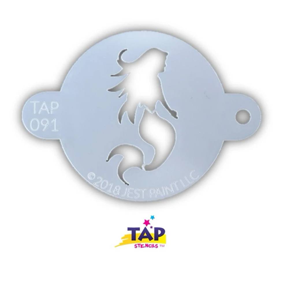 TAP Face Painting Stencil - Mystical Mermaid (091)