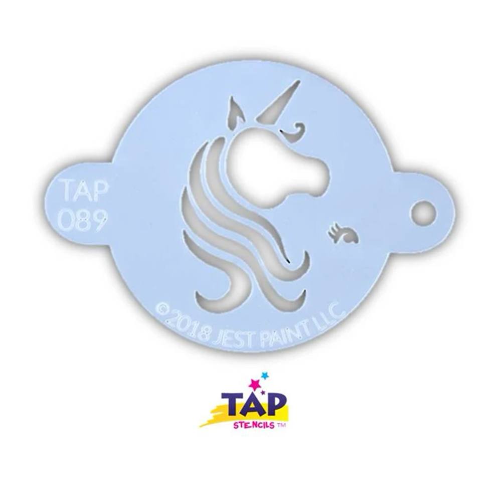 TAP Face Painting Stencil - Pretty Unicorn Centerpiece (089)