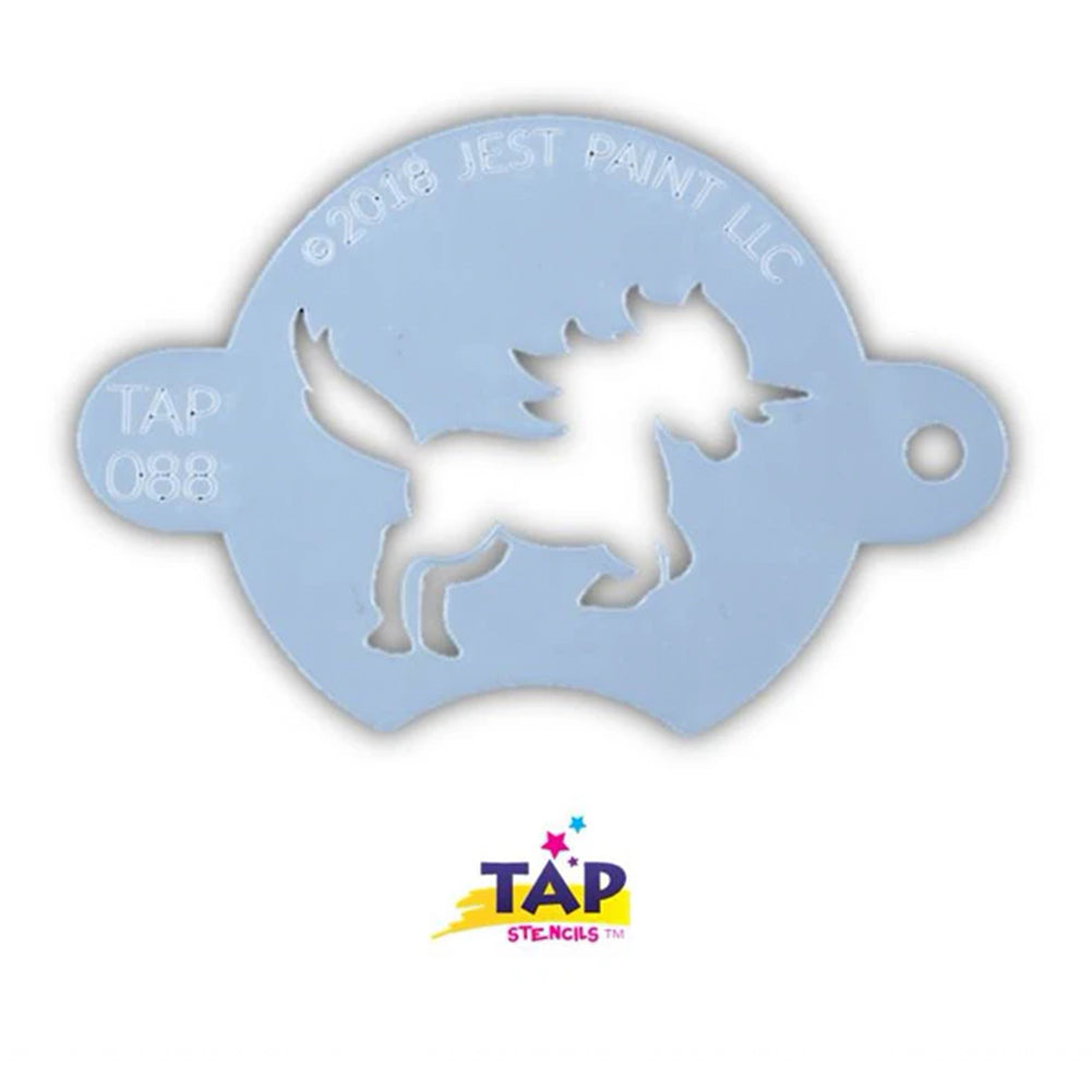 TAP Face Painting Stencil - Prancing Unicorn (088)