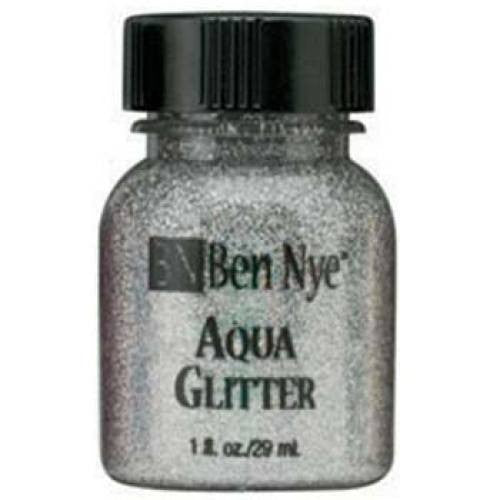 Ben Nye Aqua Glitter - Silver AG-2 (1 oz)