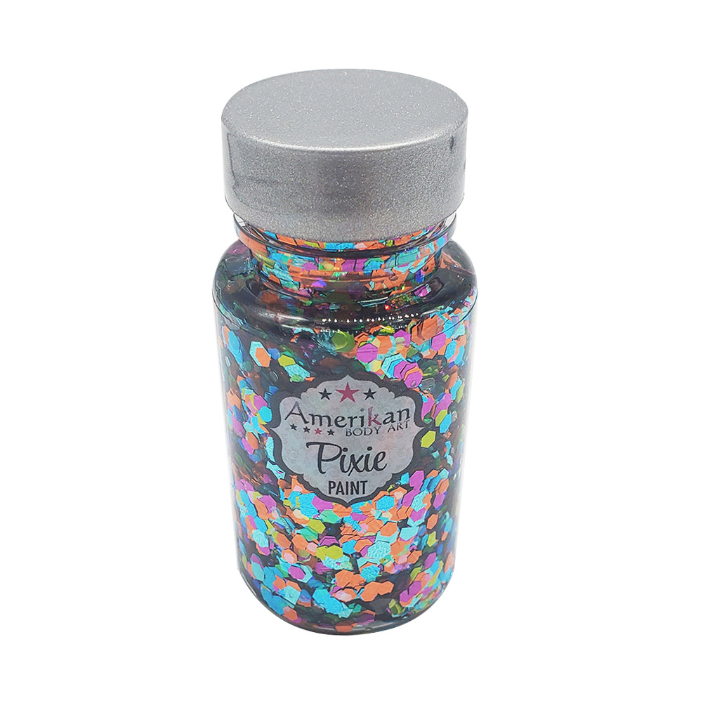 Pixie Paint Glitter Gel - Tropical Whimsy - Limited Edition Party Size 1.3 oz