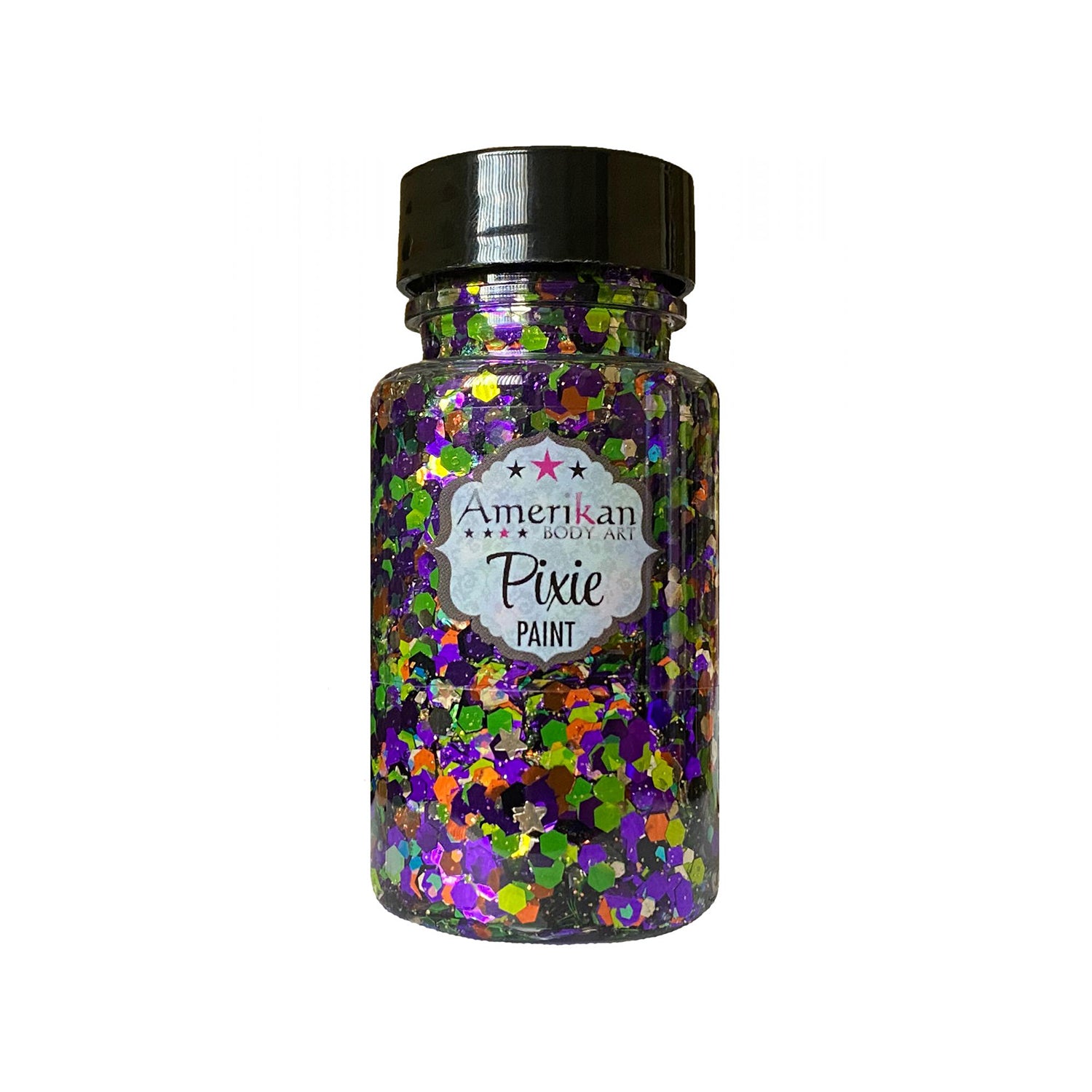 Pixie Paint Glitter Gel - Trick or Treat- Limited Edition Party Size 1.3 oz