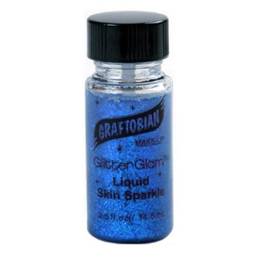 Graftobian Liquid Glitter - Sapphire Sky (0.5 oz)