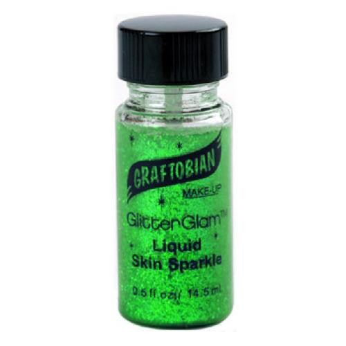 Graftobian Liquid Glitter - Electric Jade (0.5 oz)