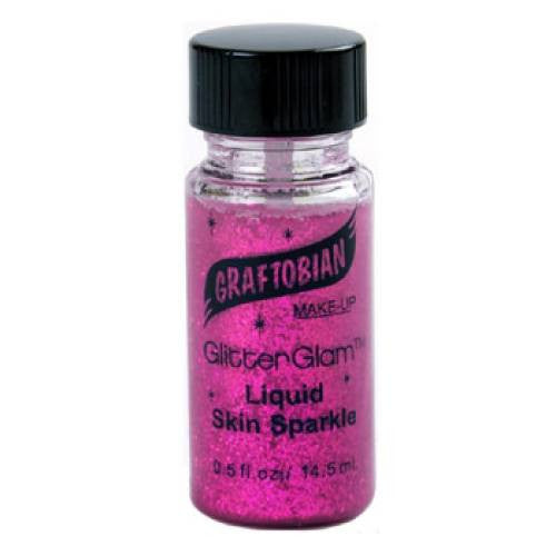 Graftobian Liquid Glitter - Pink Passion (0.5 oz)