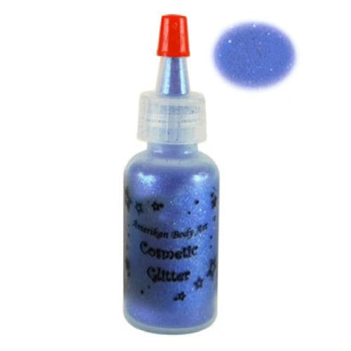 Amerikan Body Art Opaque Glitter - Electric Violet Blue (0.5 oz)
