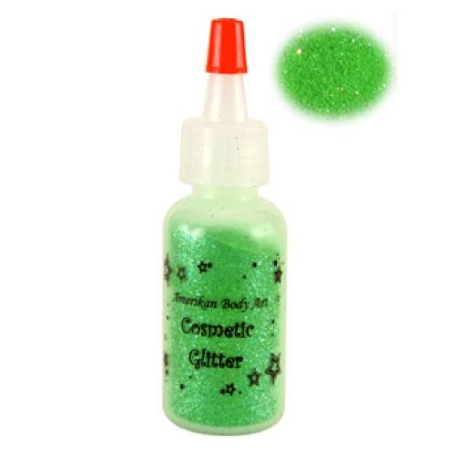 Amerikan Body Art Opaque Glitter - Electric Green (0.5 oz)