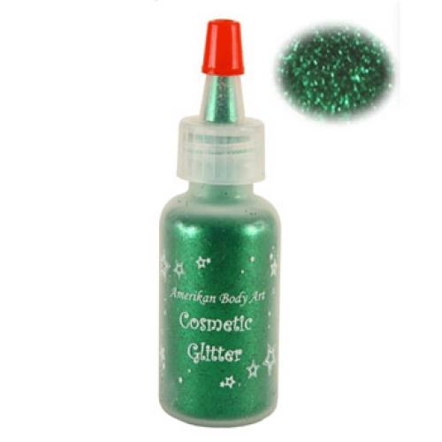 Amerikan Body Art Opaque Glitter - Emerald Green (0.5 oz)