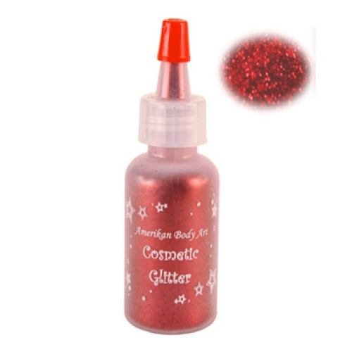 Amerikan Body Art Cosmetic Glitter - Firetruck Red (Opaque)
