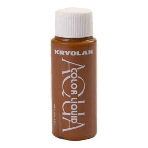 Kryolan Aquacolor Liquid - Brown (1 oz)