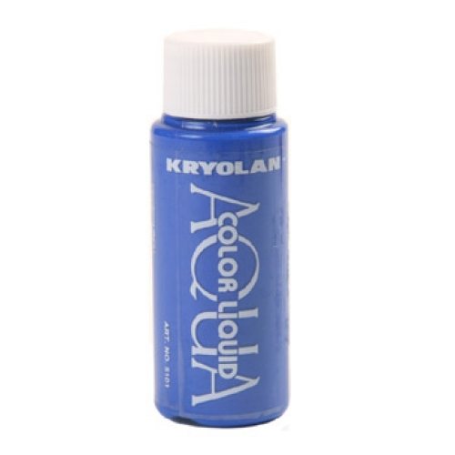 Kryolan Aquacolor Liquid - Blue (1 oz)