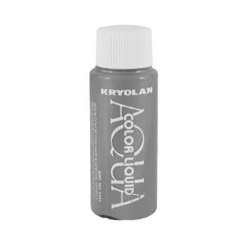 Kryolan Aquacolor Liquid - Metallic Silver (1 oz)