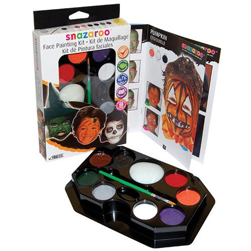 Snazaroo Face Painting Palette Kit - Halloween (8 Colors)