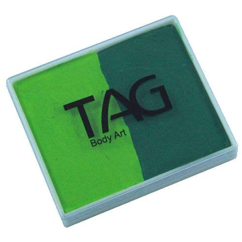 TAG Split Cakes - Light Green and Medium Green (1.76 oz/50 gm)