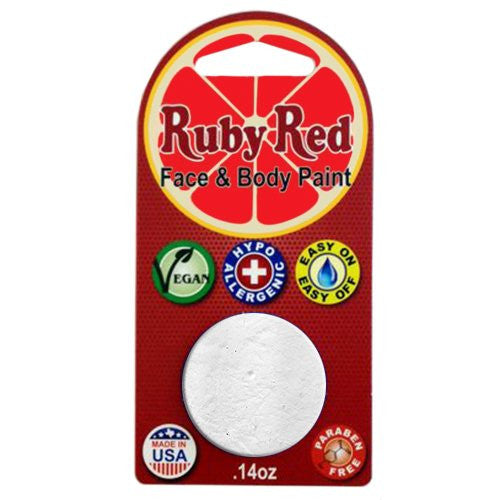 Ruby Red Face Paints - White 100