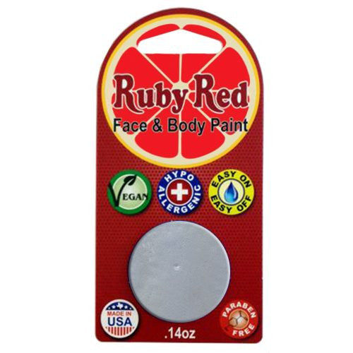 Ruby Red Face Paints - Metallic Silver M810