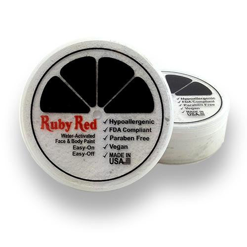 Ruby Red Face Paints - White 100