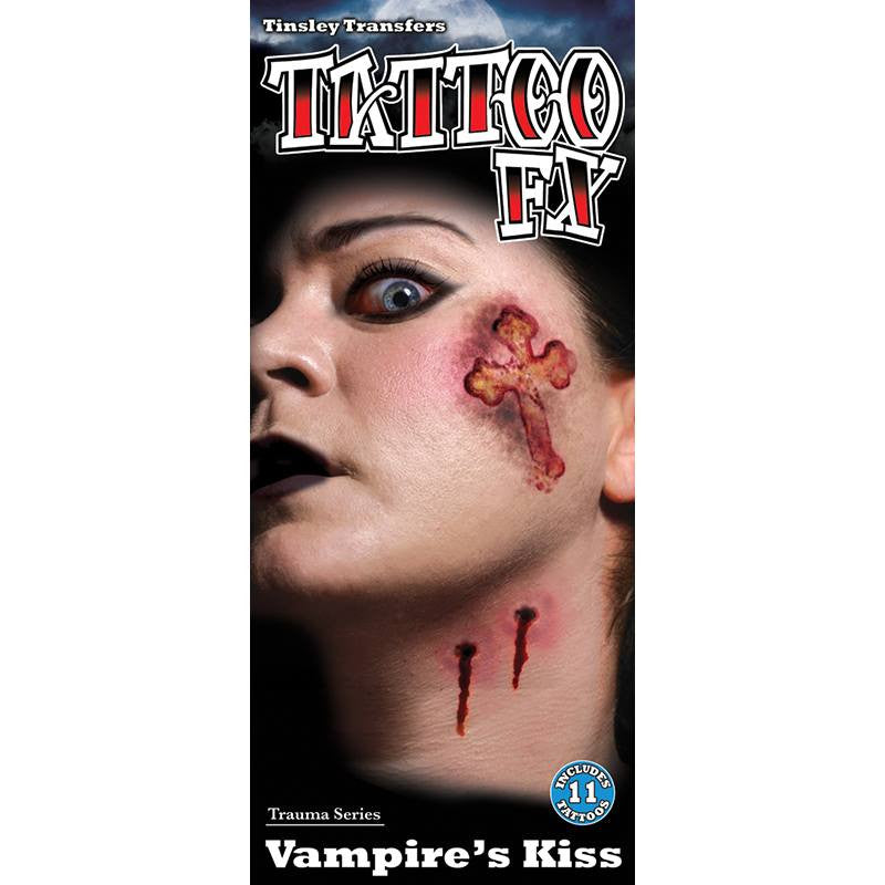 Tinsley Transfers Gorywood Temporary Tattoo - Vampire Kiss