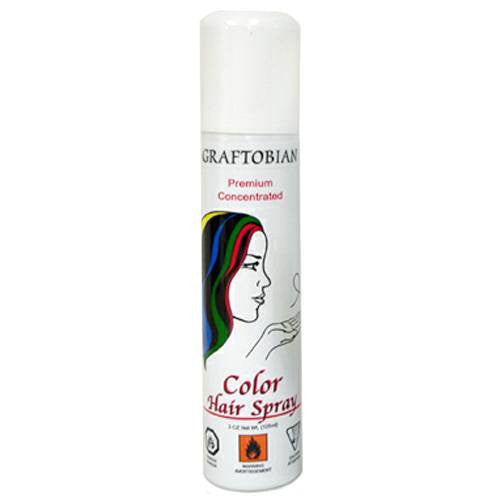 Graftobian Color Hair Spray - White