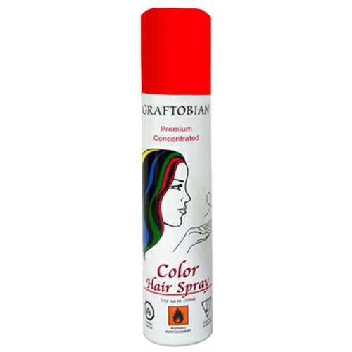 Graftobian Color Hair Spray - Red