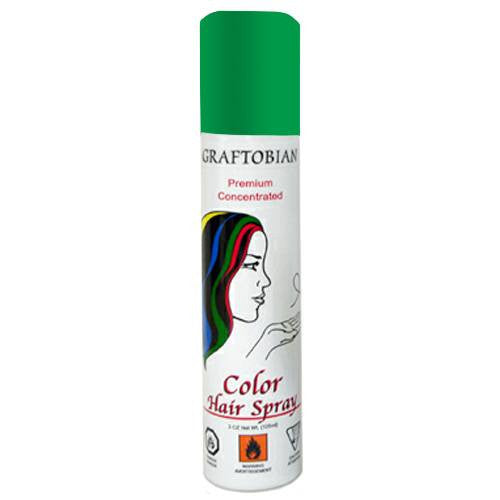 Graftobian Color Hair Spray - Green (5 oz)