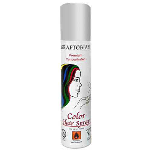 Graftobian Color Hair Spray - Silver