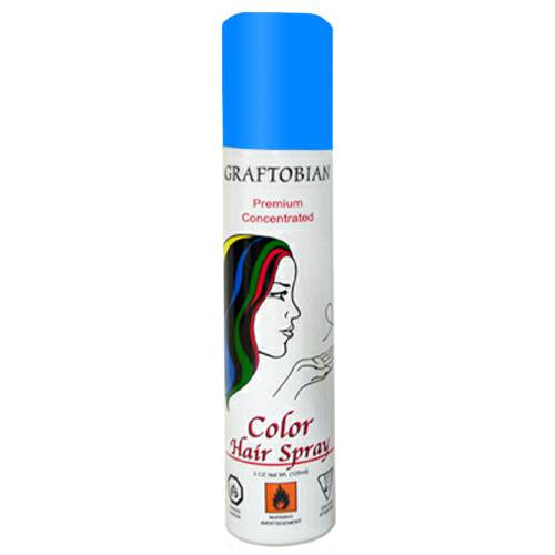 Graftobian Color Hair Spray - Fluorescent Blue