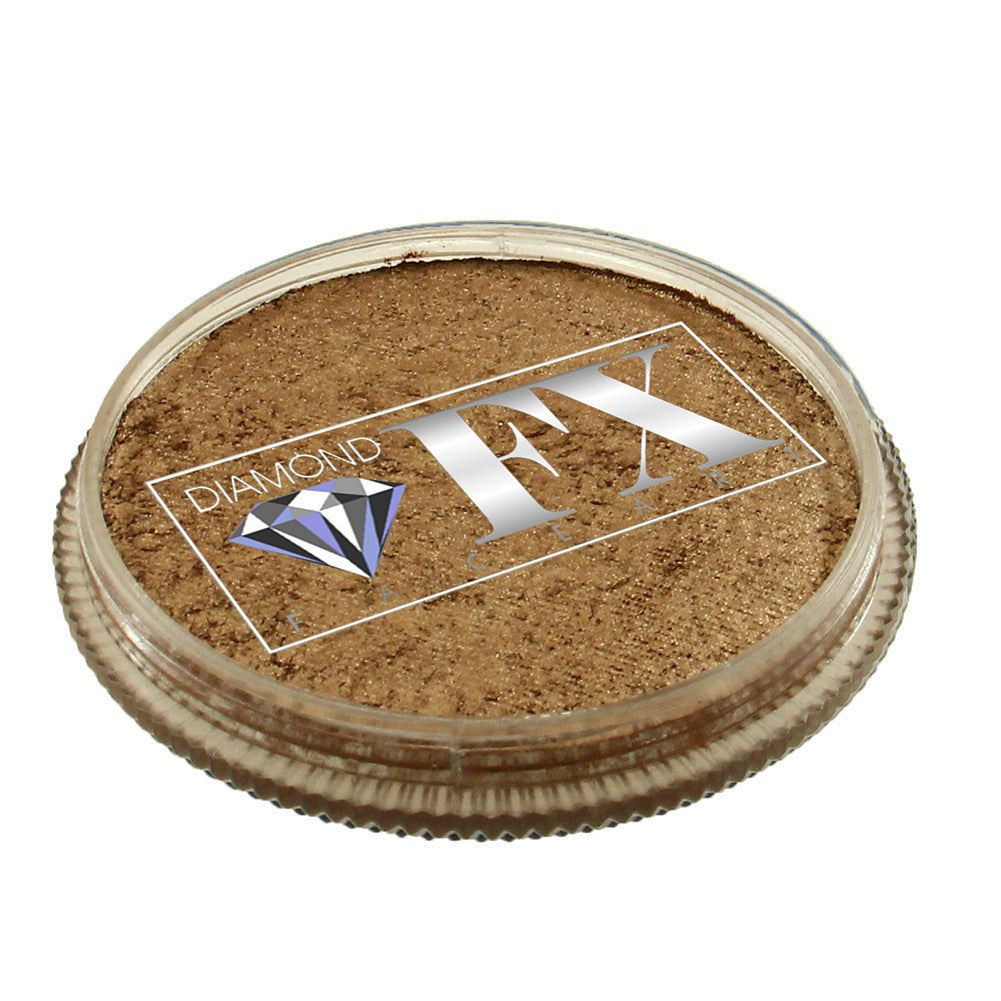 Diamond FX Face Paints - Metallic Old Gold M185