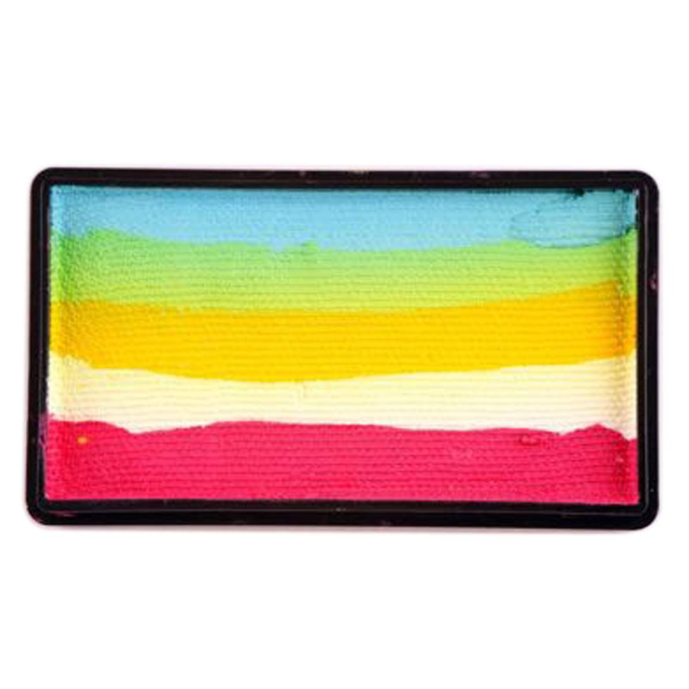 Cameleon Single Stroke Colorblock Cake - Jelly Bean (30 gm) - Facepaint.com