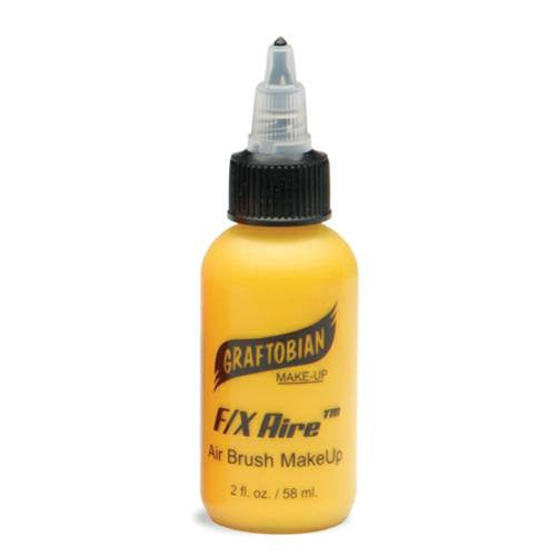 Graftobian F/X Aire Airbrush Makeup - Neon Yellow (2 oz/58 ml)