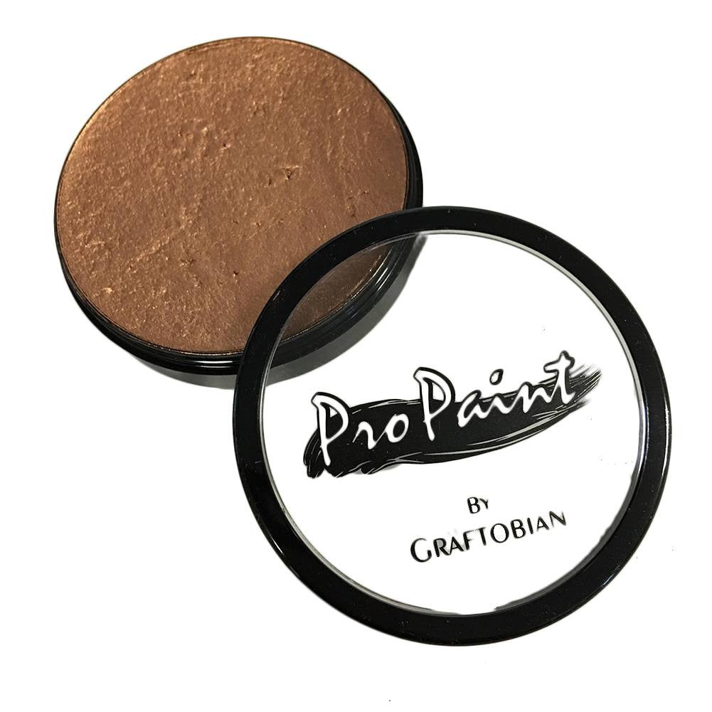 Graftobian Brown ProPaint Face Paint - Metallic Antique Bronze (1 oz/30 ml)