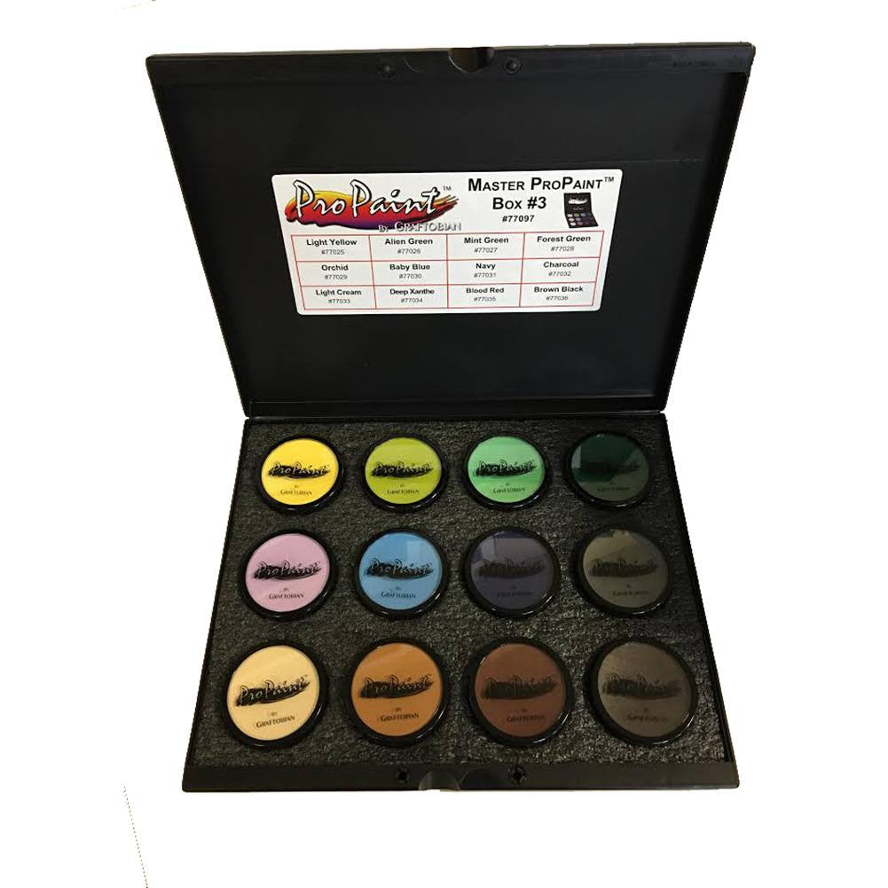 Graftobian ProPaint Master Palette #3 (12 Colors)