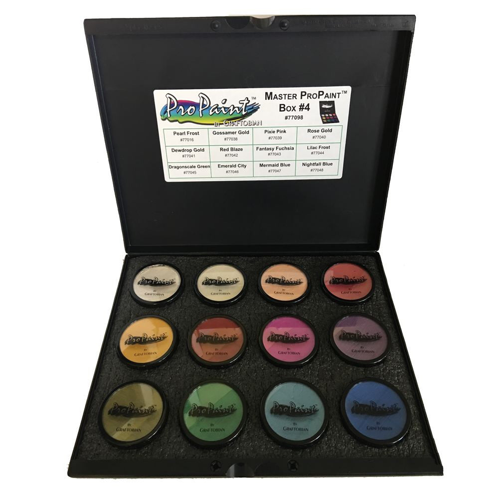 Graftobian ProPaint Master Palette #4 (12 Colors)