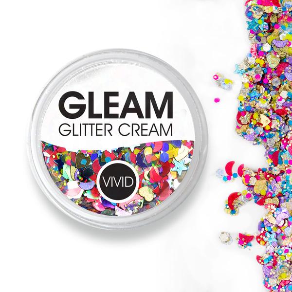VIVID Gleam Chunky Glitter Cream - Festivity