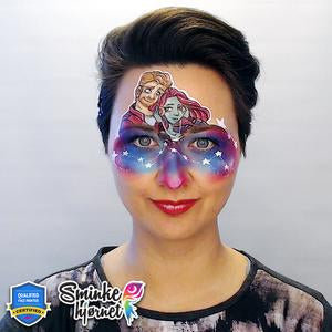 Superstar Face Paint - Purple 038