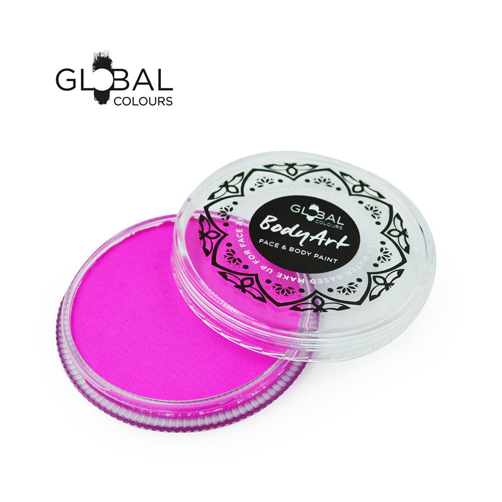 Global Body Art Face Paint -  Standard Candy Pink (32 gm)