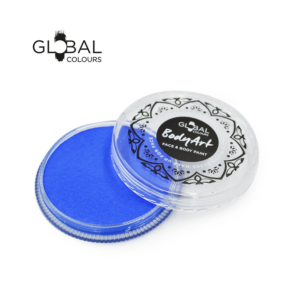 Global Body Art Face Paint -  Standard Fresh Blue (32 gm)