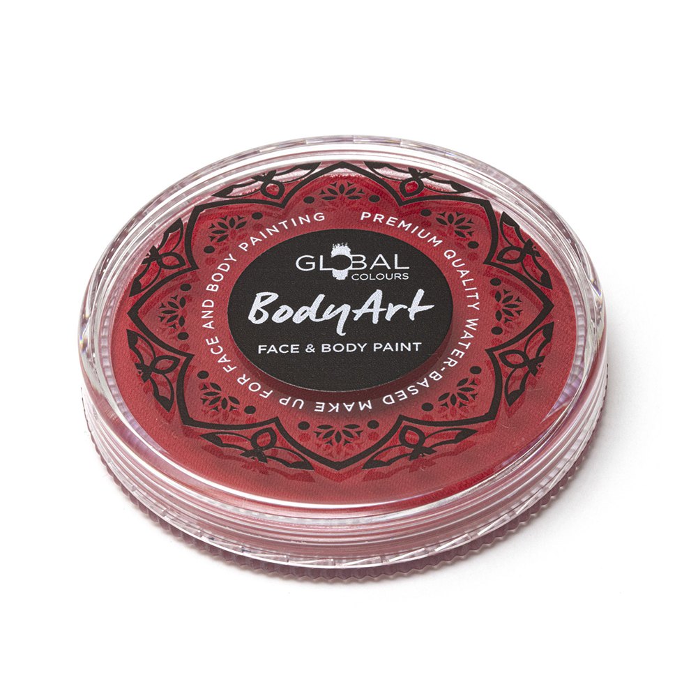 Global Body Art Face Paint -  Standard Old Red (32 gm)