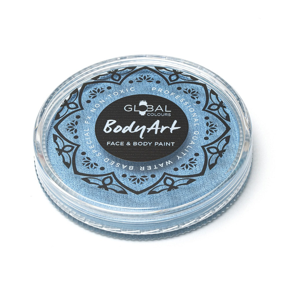 Global Body Art Face Paint -  Pearl Light Blue (32 gm)