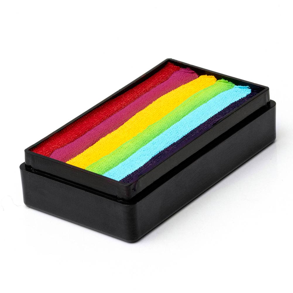 Global Body Art Magnetic One Stroke Cake - Rainbow, 25 gm