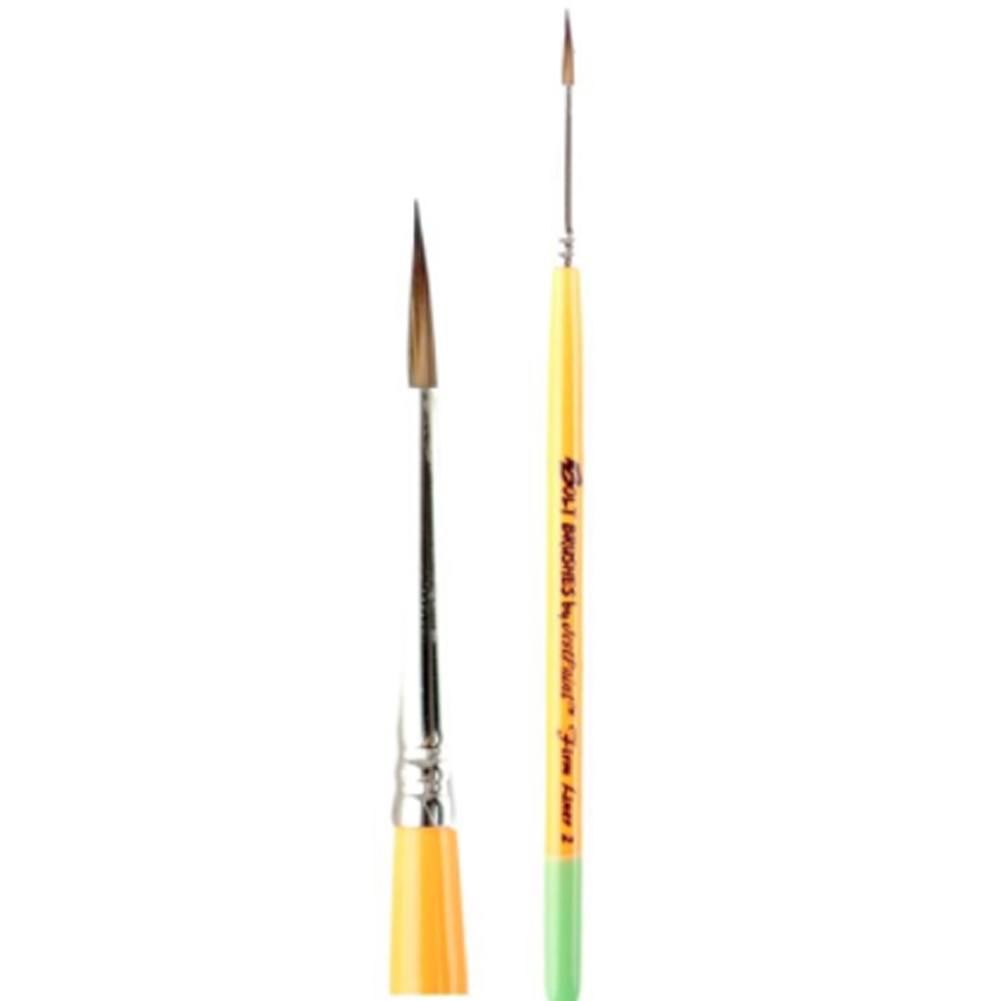 Jest Paint Bolt Firm Liner #2 Brush (1/16")