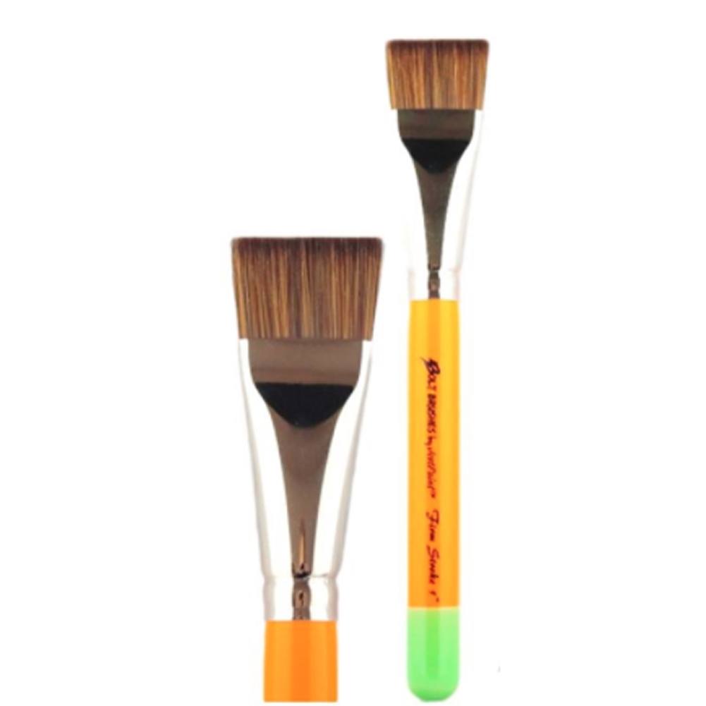 Jest Paint Bolt Firm Flat Brush (1")