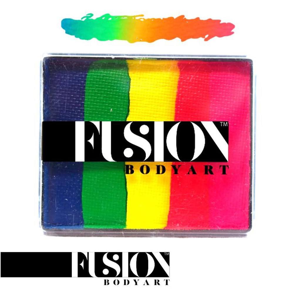 Fusion Body Art FX Rainbow Cake - Neon Rainbow (50 gm)