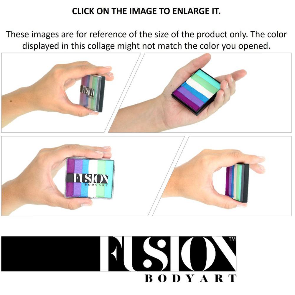Fusion Body Art Rainbow Cake - Frozen Shimmer (50 gm)