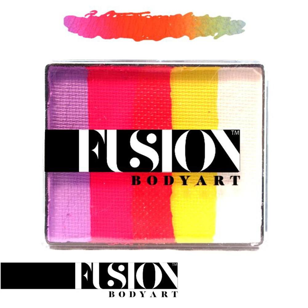 Fusion Body Art FX Rainbow Cake - Caribbean Sunset (50 gm)