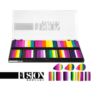 Fusion Body Art Spectrum FX Palette - Leanne's Fairy Collection Petal Palette (Non Neon)