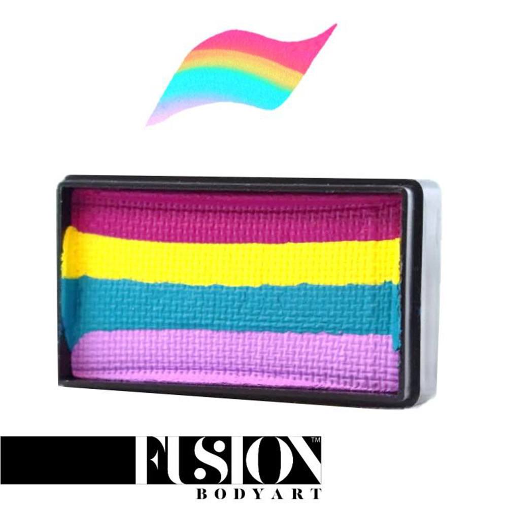 Fusion Body Art 1 Stroke Cake - Spring Rainbow (30 gm)