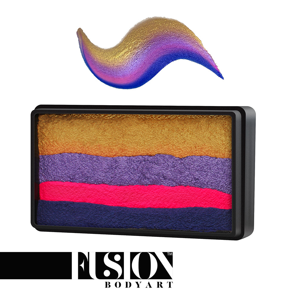 Fusion Body Art Natalee Davies Gold Range Split Cake - Violet (30 gm)